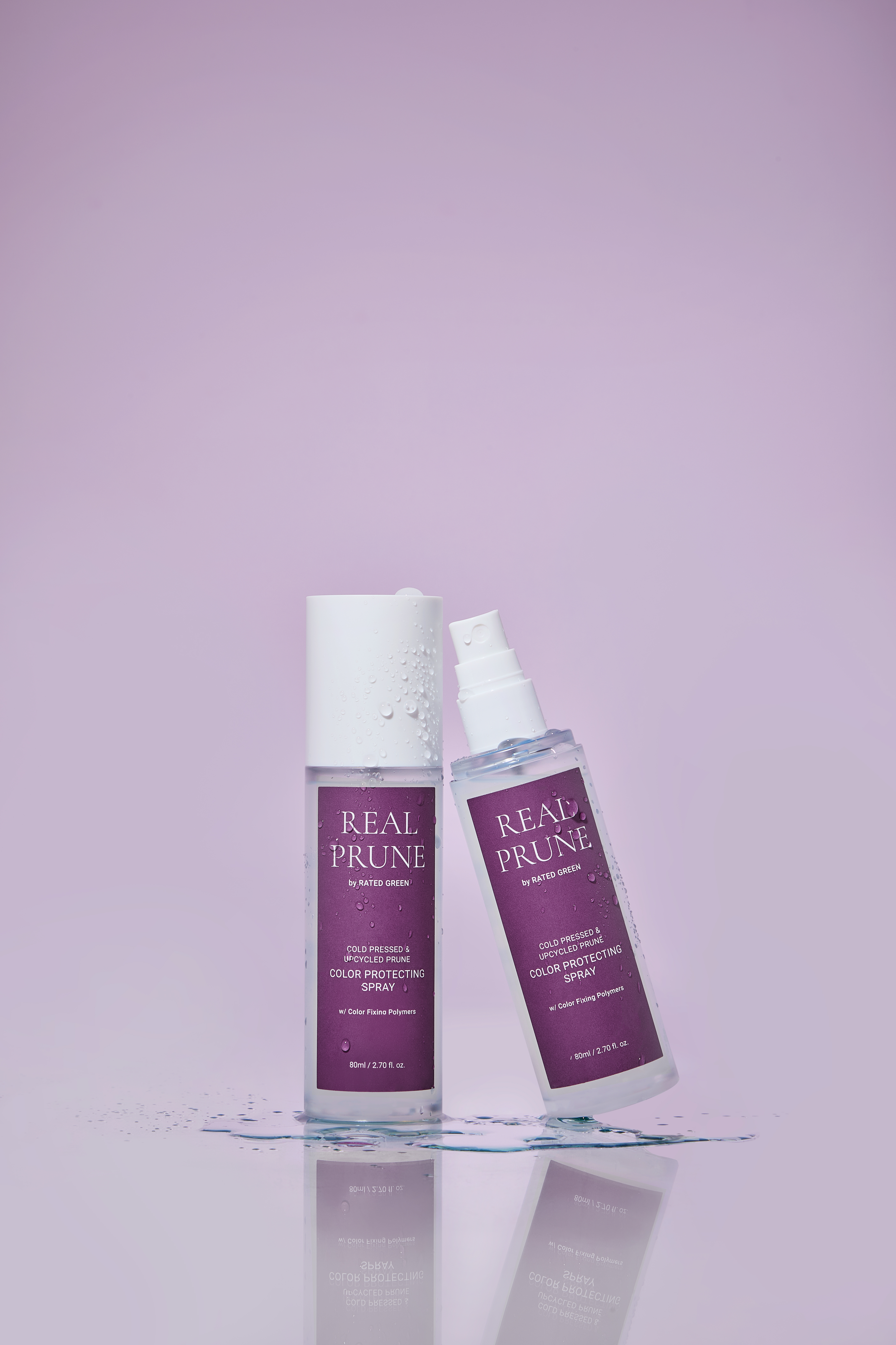 Спрей для фарбованого волосся з екстрактом сливи Rated Green Real Prune Color Protecting Spray